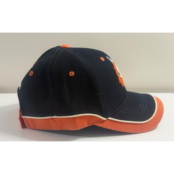 BRONCO'S Cap Hat Blue & Orange Adjustable - Picture 2 of 7